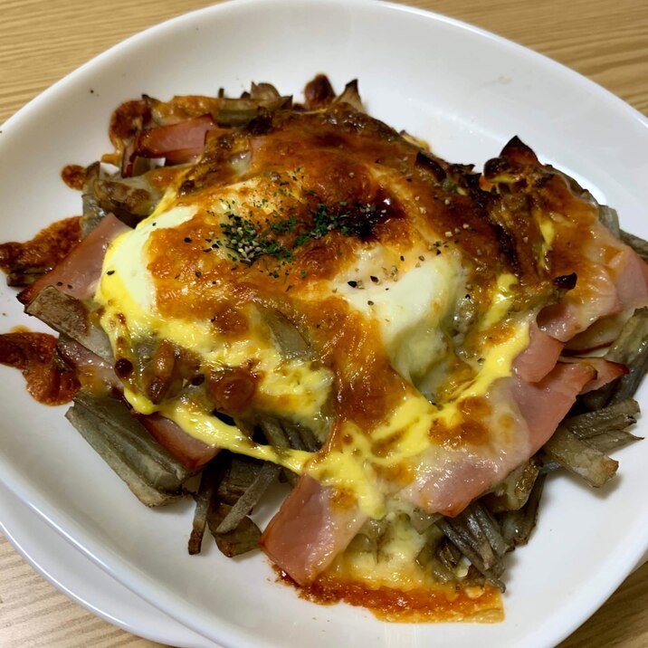 じゃがいもと卵を使って夕飯にもう一皿!簡単料理です